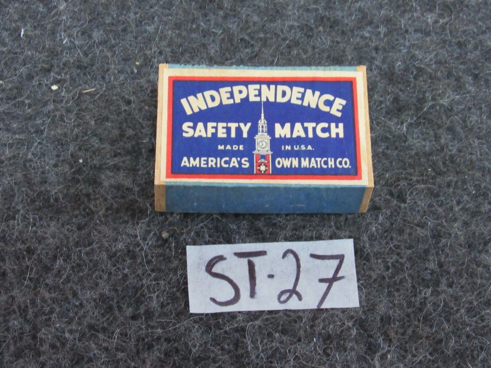 WWII US Ration Stick Matches 100% original War Time production  (ST5)