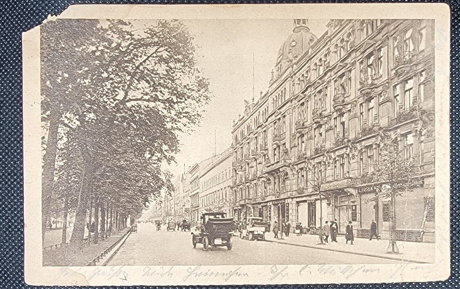 1921 Postcard Hotel Bristol Berlin Deutsches Reich 80 Stamp