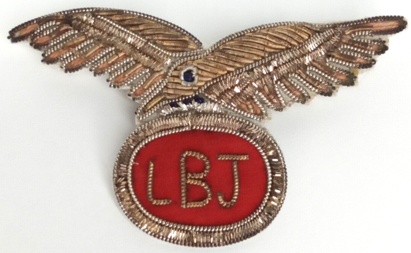 Lyndon B Johnson LBJ Pin-Back 1964 United States Presidential Campaign Souvenir