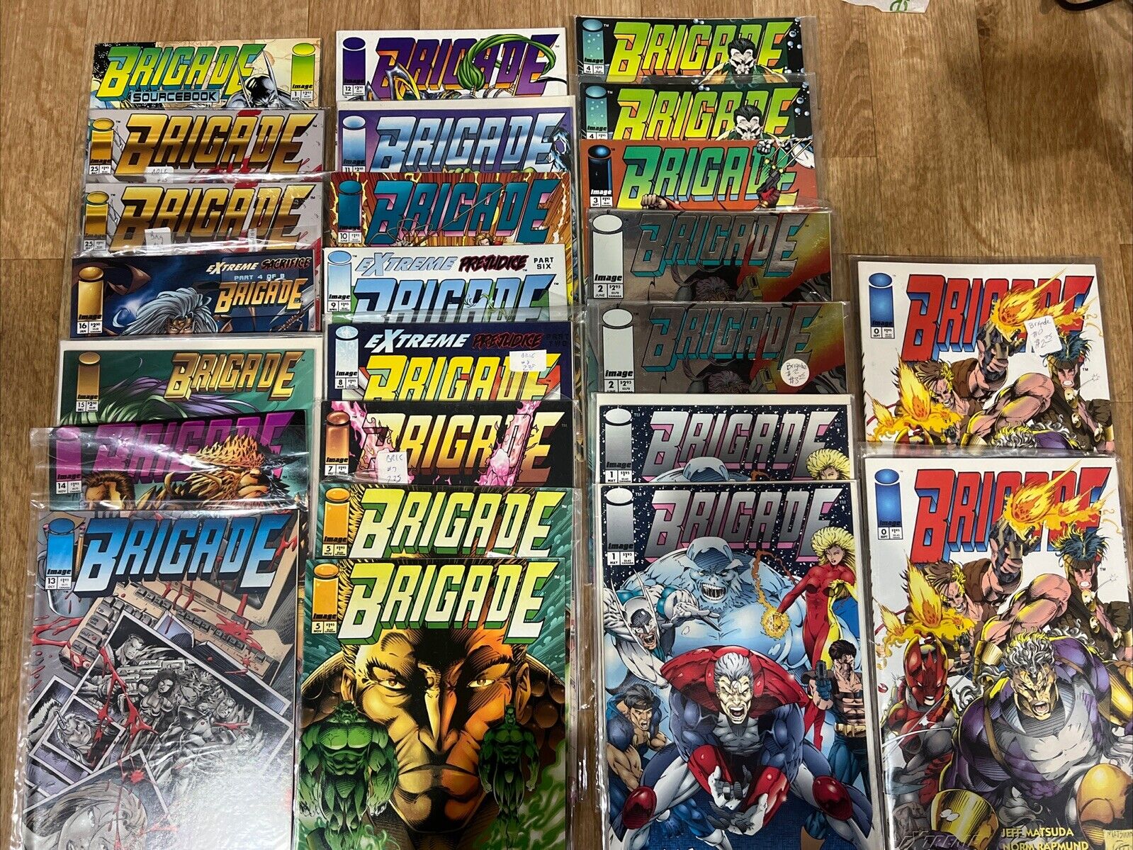Image Comics - Brigade - Comic Book Lot of  25 Comics 0 1 Key Issues
