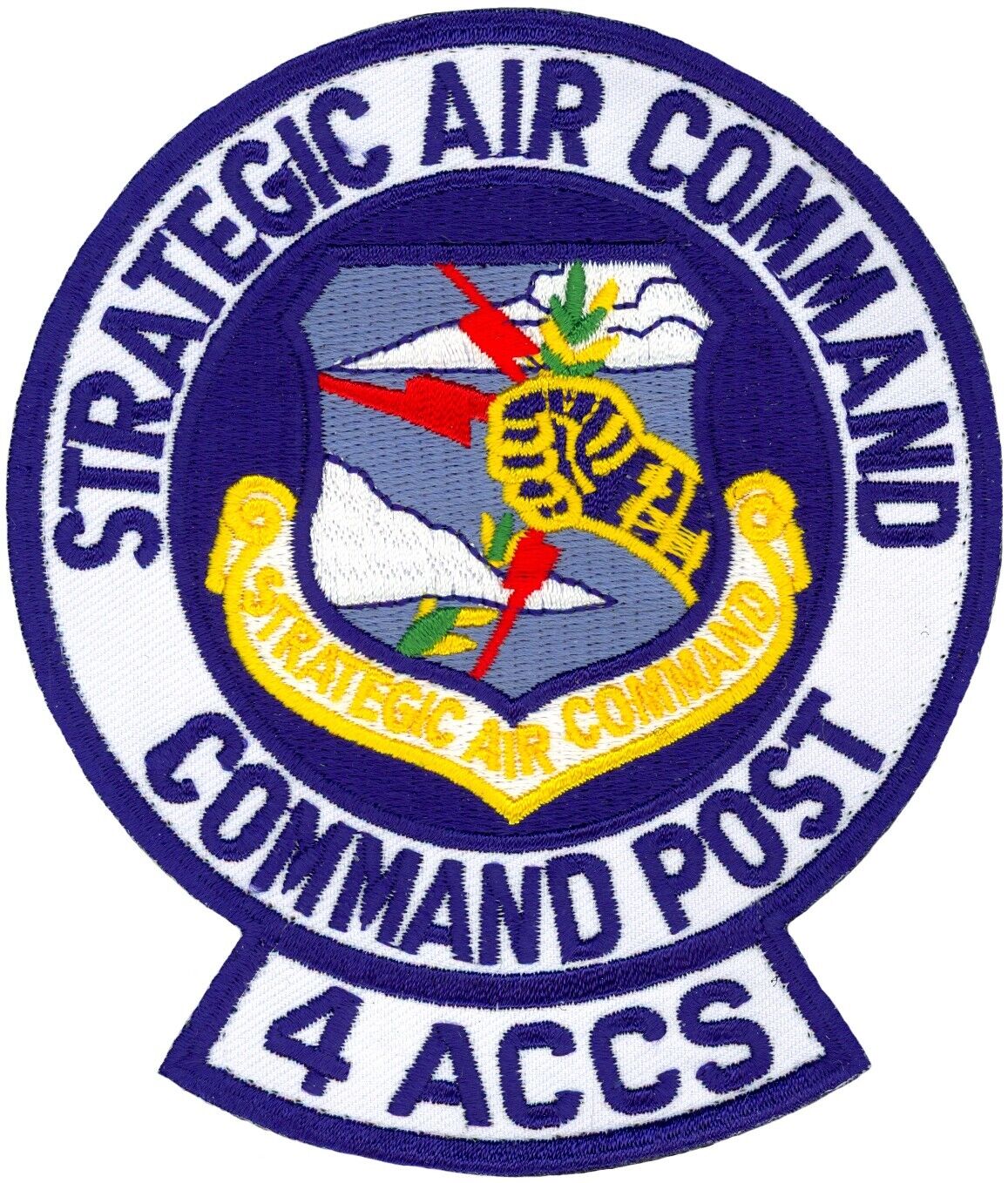 USAF 4th AIRBORNE COMMAND CONTROL SQUADRON – SAC COMMAND POST PATCH