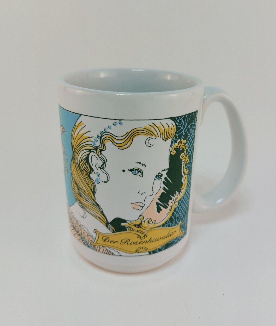 Vintage Der Rosenkavalier Metropolitan Opera Coffee Mug - Made in England