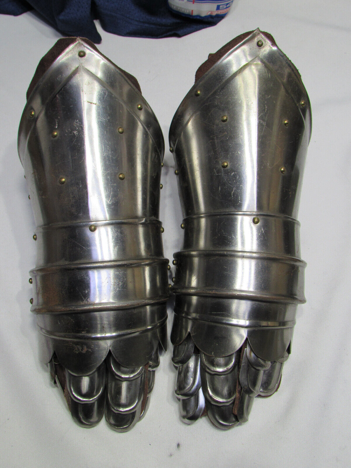 Medieval Renaissance Authentic 14th Century Replica Metal Gauntlet Armor Gloves