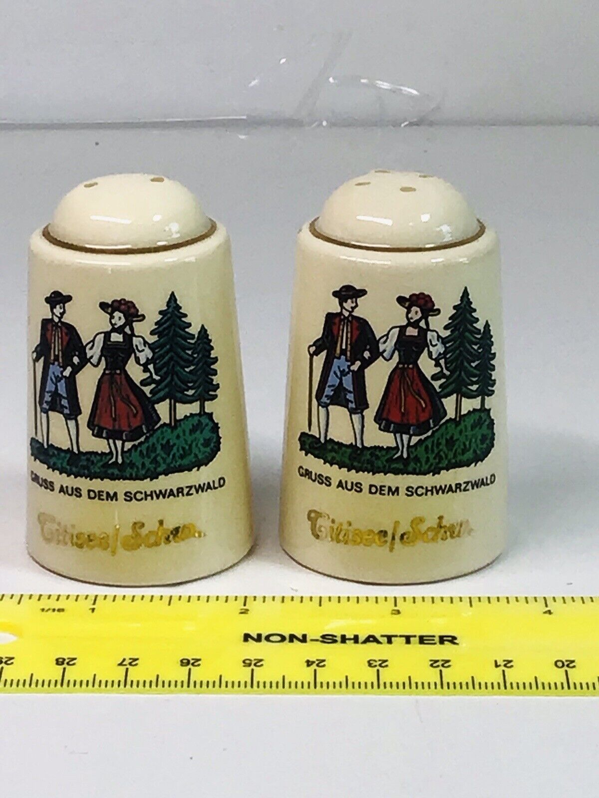 Vintage German Salt&Pepper Shakers Citisee/Schw.