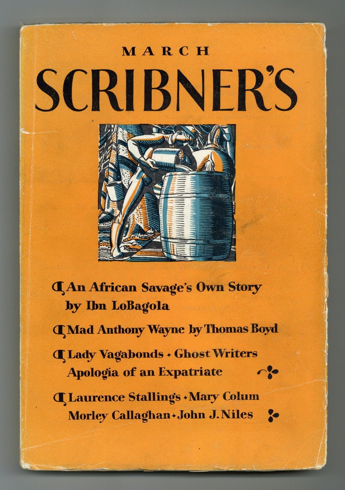 Scribner's Magazine Mar 1929 Vol. 85 #3 VG 4.0 Low Grade