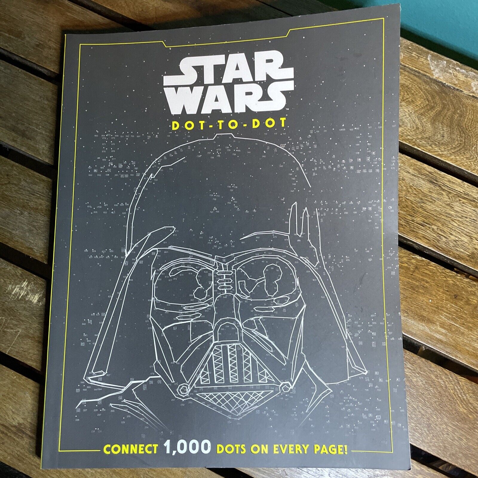 Star Wars Dot To Dot Puzzle Book Over 100 Plus Character And Scene Puzzles New
