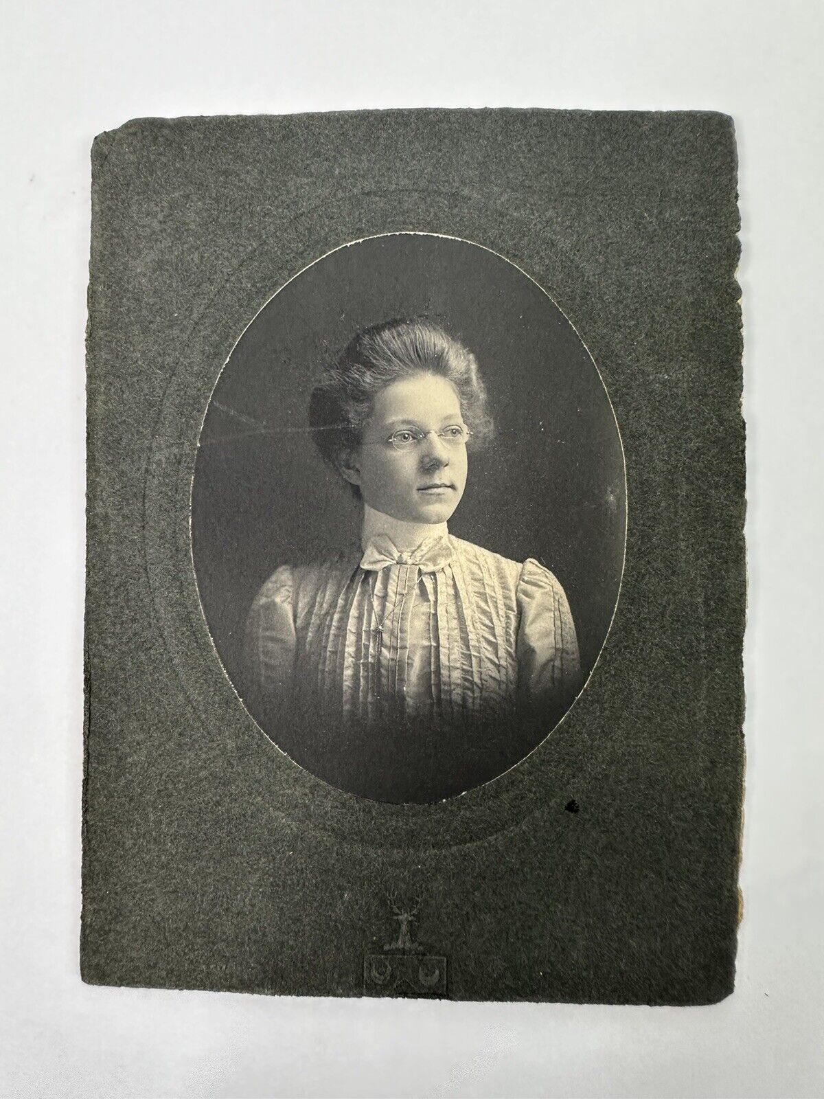 Antique Cabinet Card Photograph #19 - Portrait Of Woman