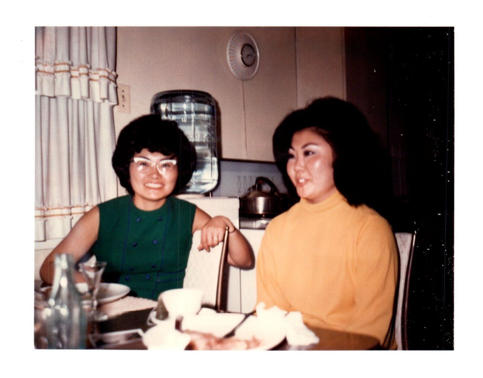1970s Korean Women Best Friends Vintage Photo Land Polaroid California