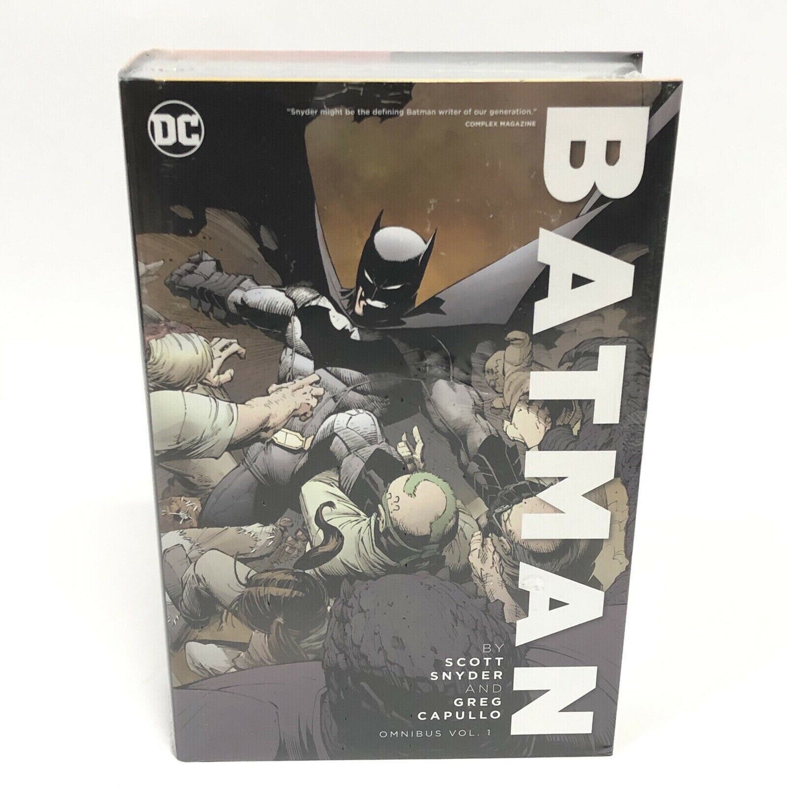 Batman by Snyder & Capullo Omnibus Vol. 1 HC Hardcover DC Comics New Sealed $125