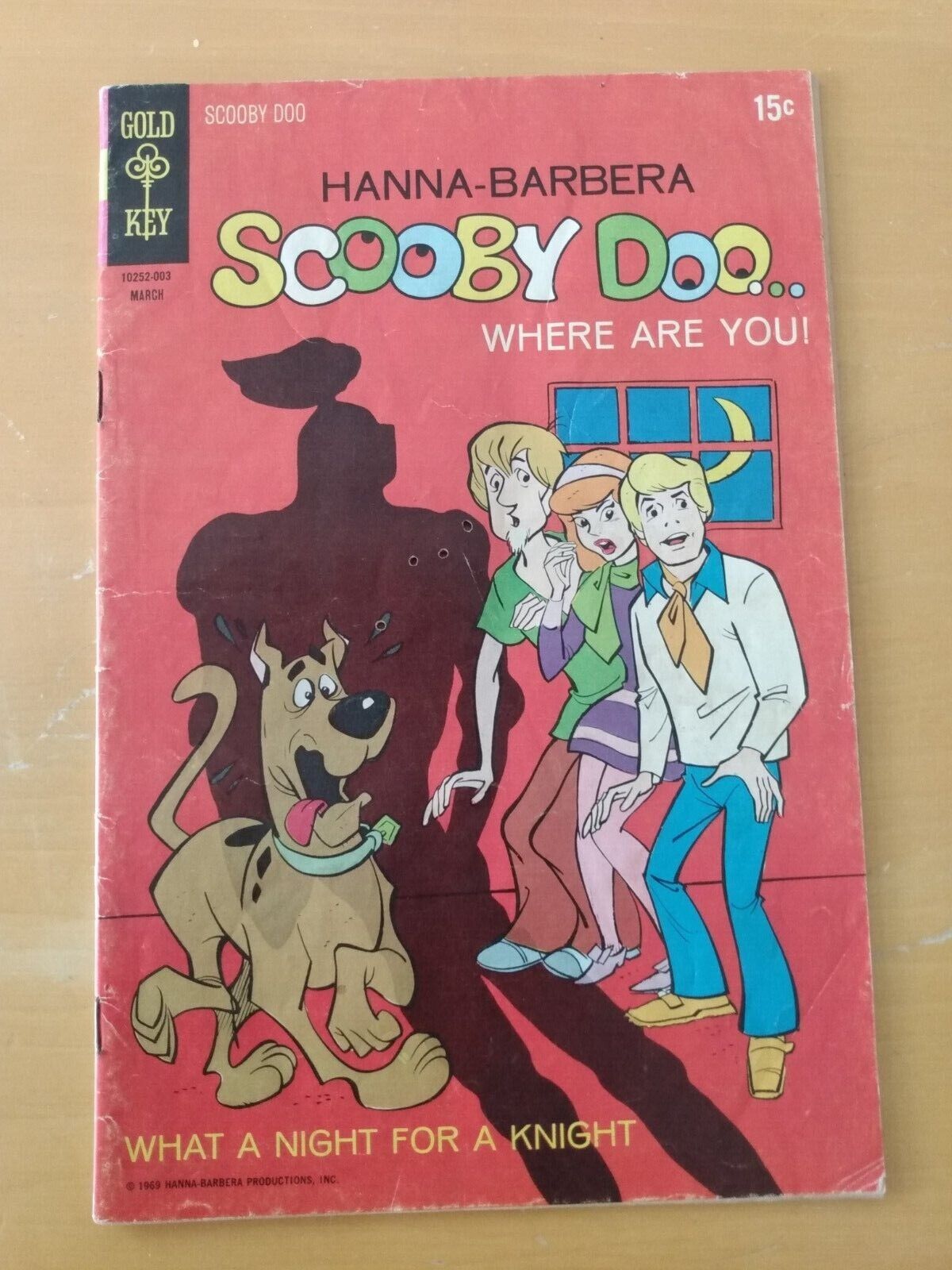 SCOOBY DOO WHERE ARE YOU...#1...GOLD KEY...1970...3.5.