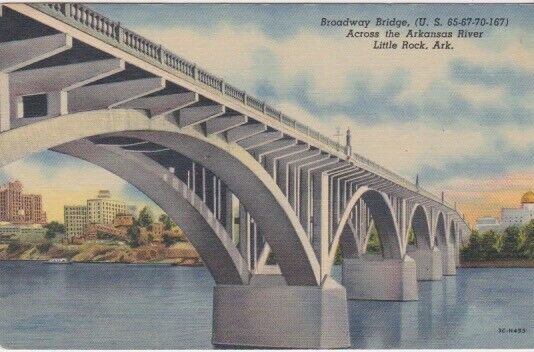 Broadway Bridge-Arkansas River-LITTLE ROCK, Arkansas