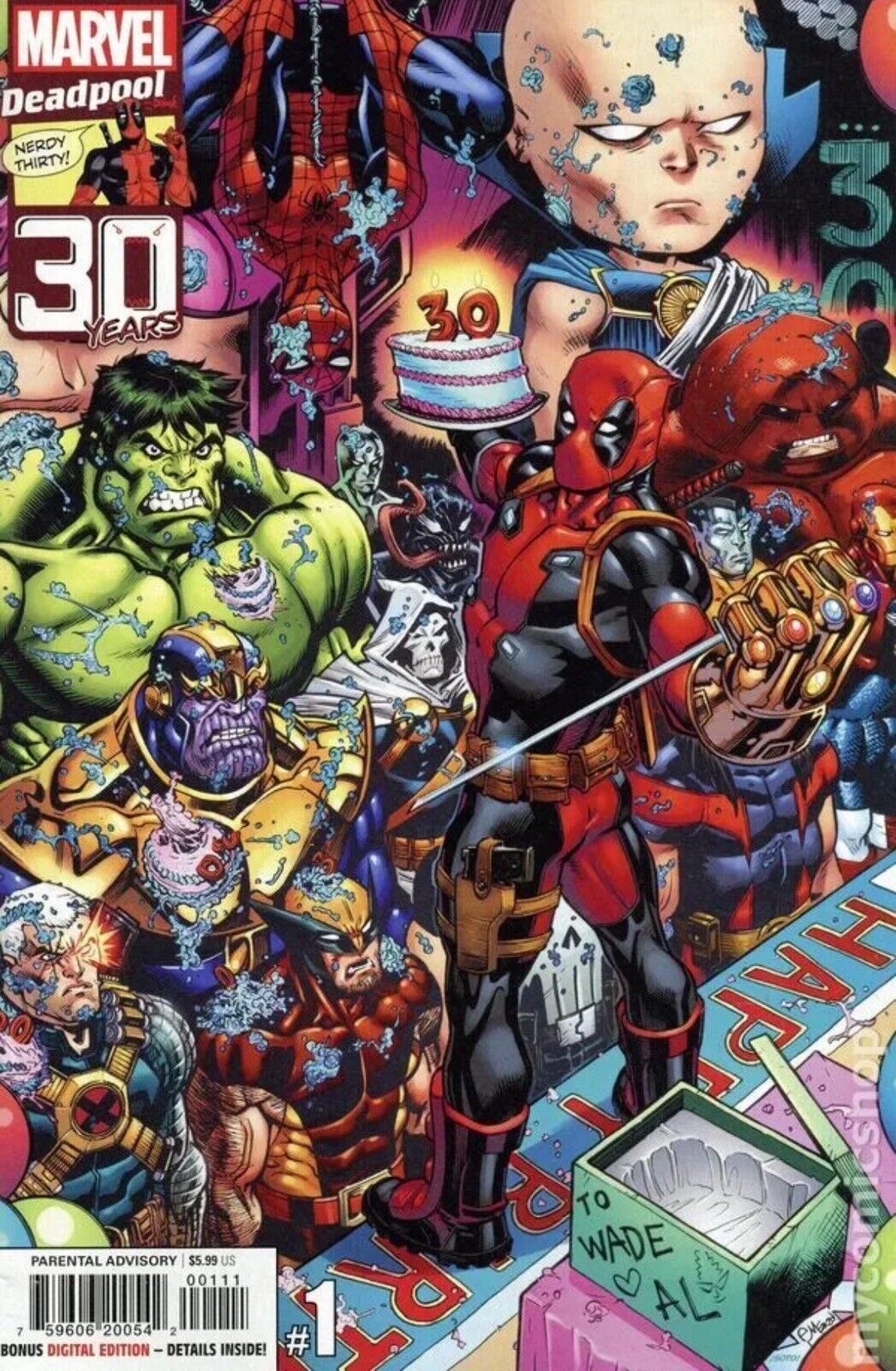 Deadpool Nerdy 30 #1 CVR A Marvel Comics May 2021 NM