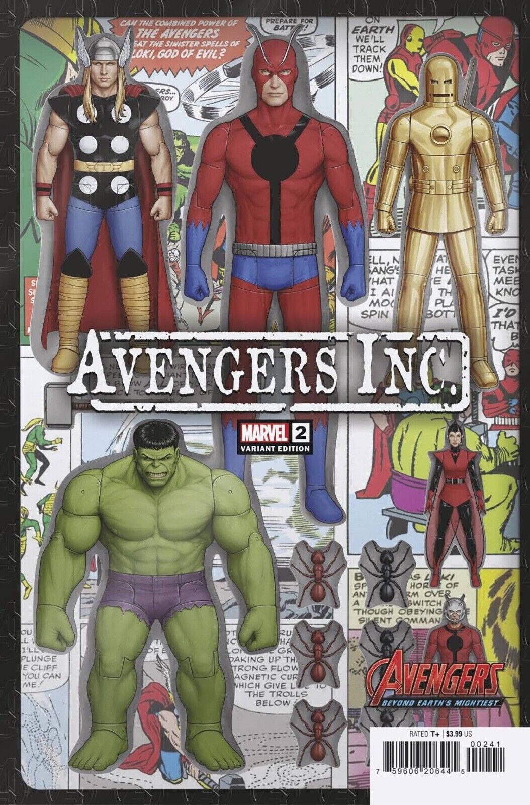 AVENGERS INC #2 Marvel Comics (2023) JOHN TYLER CHRISTOPHER AVENGERS 60TH VAR