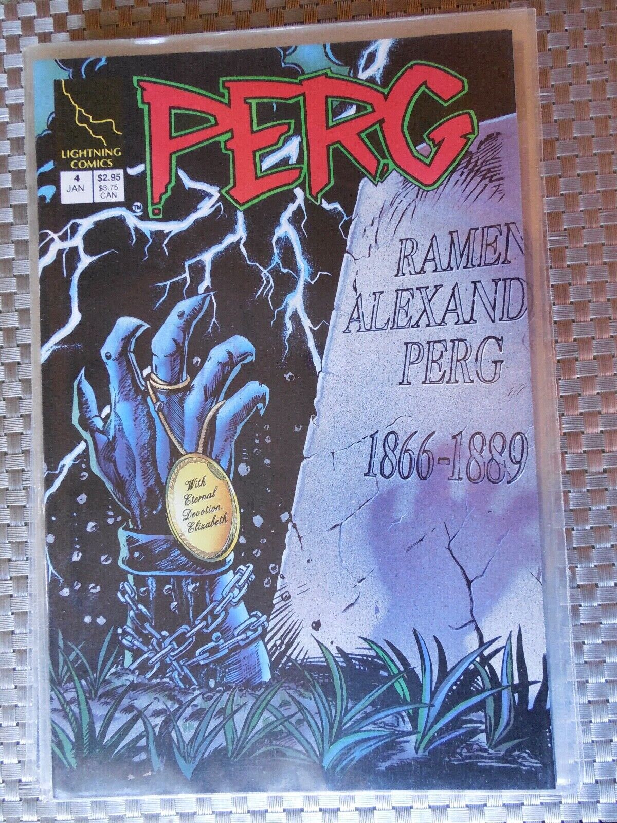 PERG #4 Lightning Comics| I combine shipping