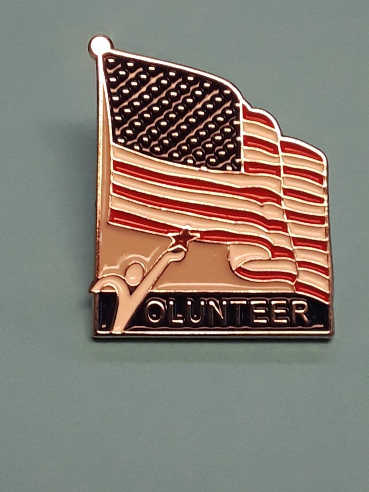 VA (Veterans Affairs)  Voluntary Service Pins 1.25 inch, bag of 100