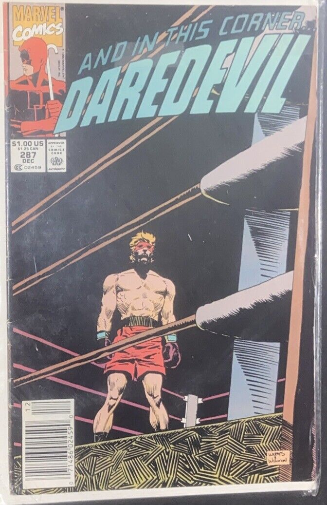 Marvel Comic Books - DAREDEVIL #287(1990) & The New Mutants #65 (1988)