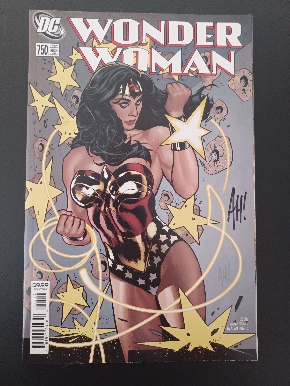 Wonder Woman #750 Signed By Adam Hughes W/COA