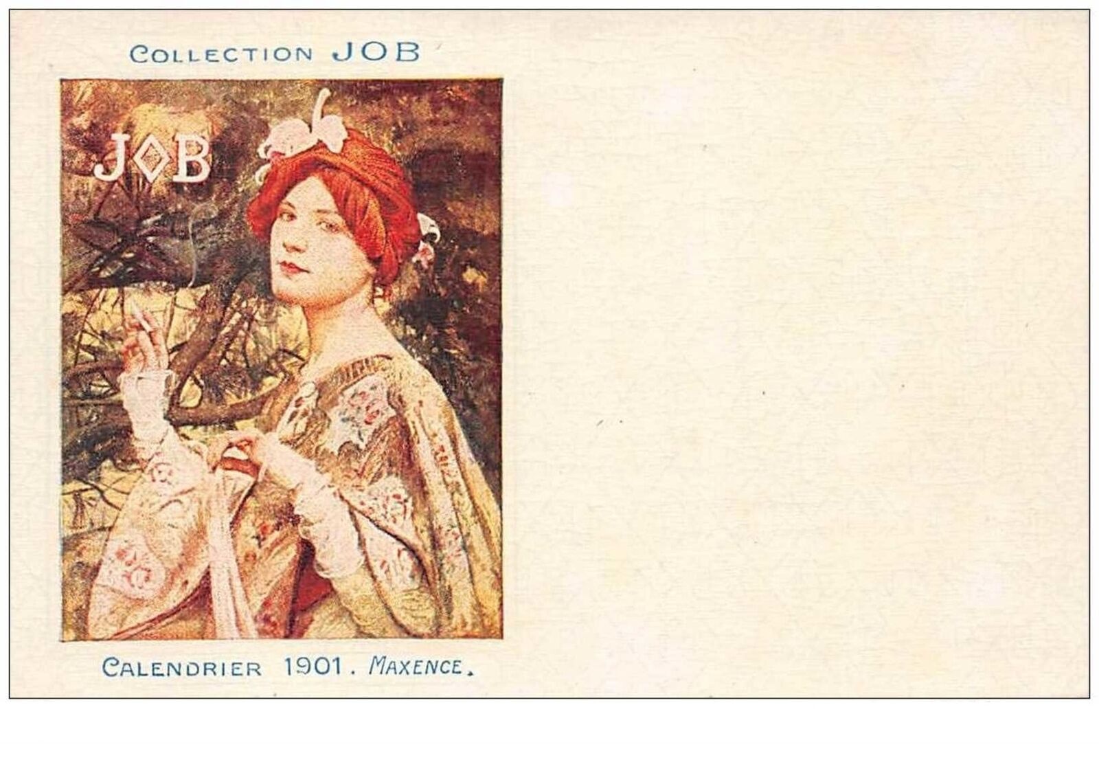 illustrator. No. 45440. 1901 calendar. maxence. job collection. publici 