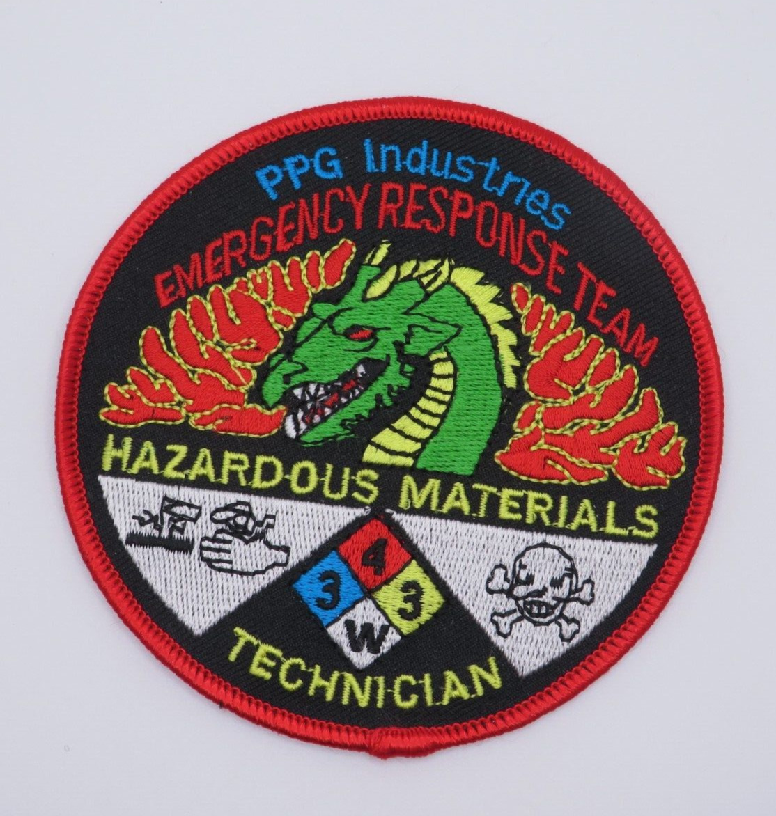 PPG Industries Emergency Response Team Hazardous Materials Technician Patch