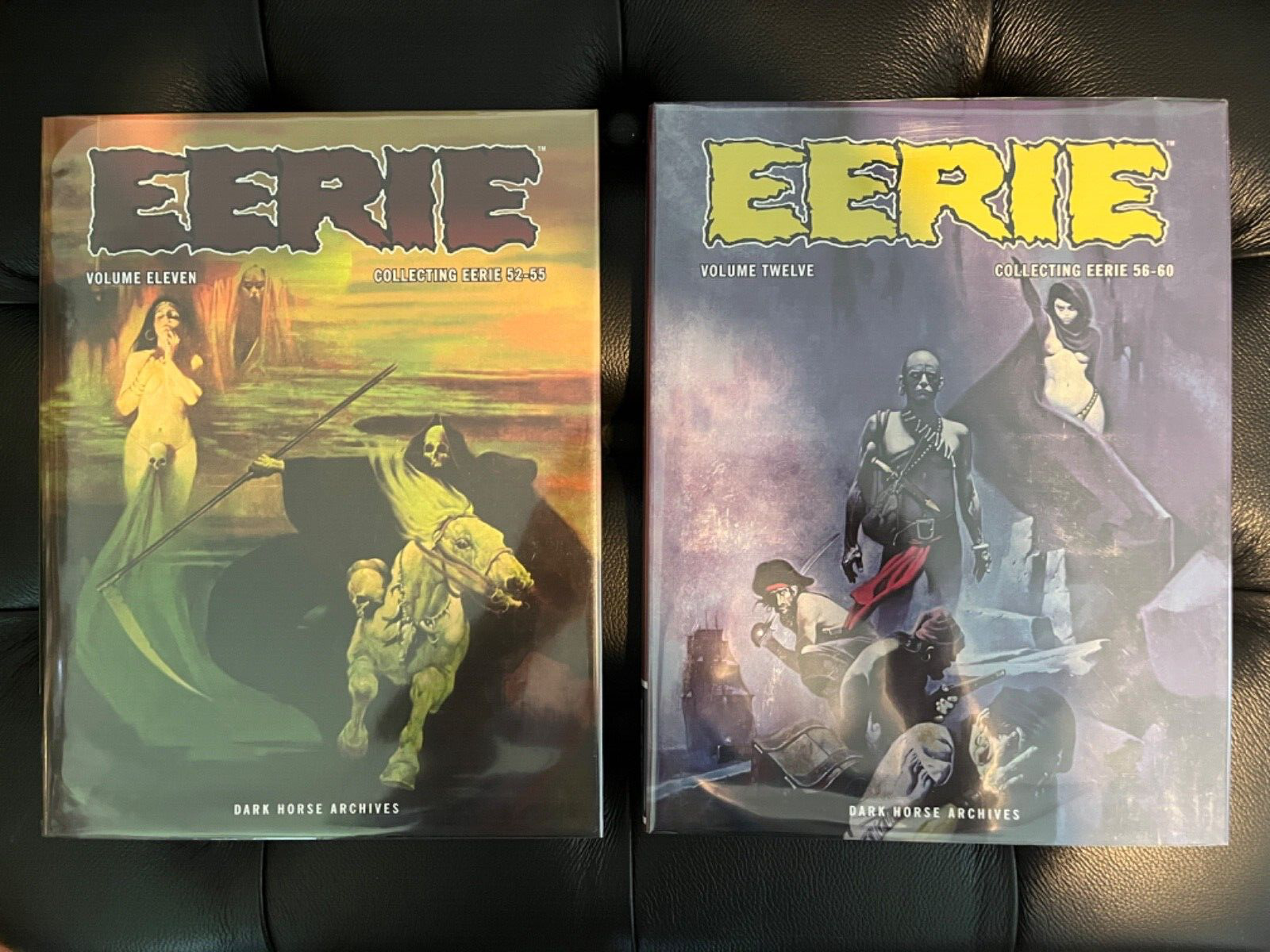 Eerie ARCHIVES Vol. 11-15  Collecting Eerie Dark Horse hard cover.
