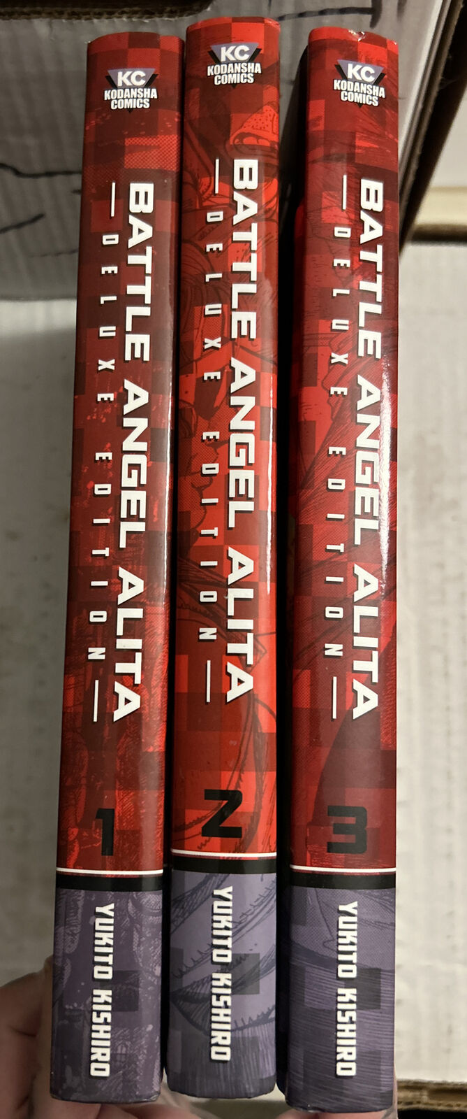 Battle Angel Alita Manga Deluxe Edition Vol 1-3 (Kodansha USA, 2018) New