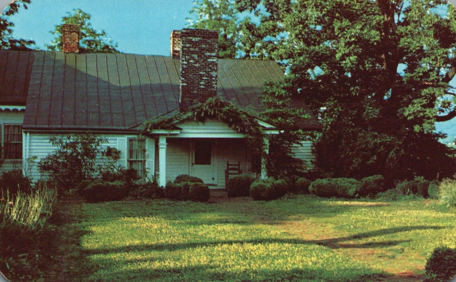 Charlottesville, VA, Ash Lawn, James Monroe, Vintage Postcard a8571