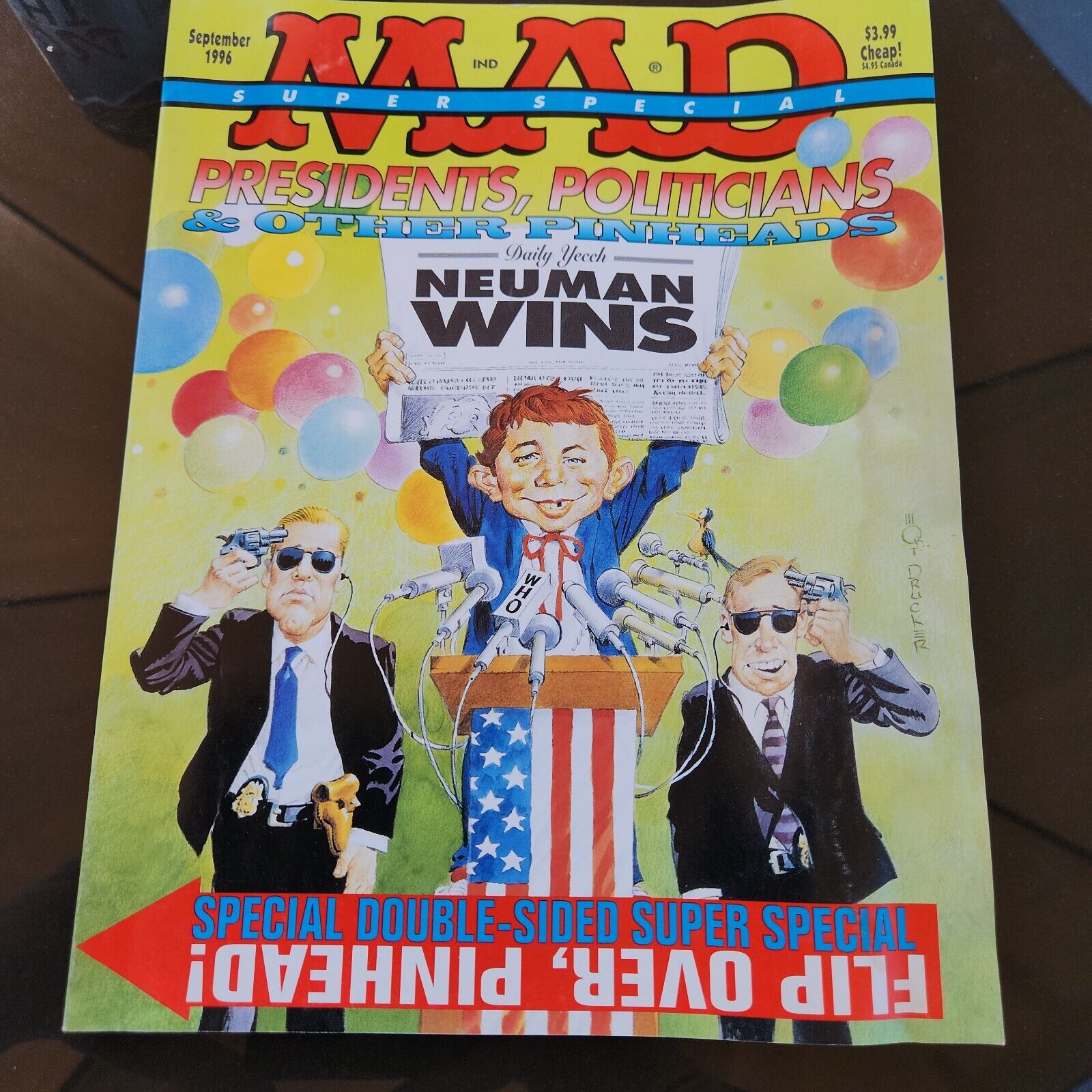 MAD Magazine ~ Issue #115 September 1996 ~ Double-sided Super Special