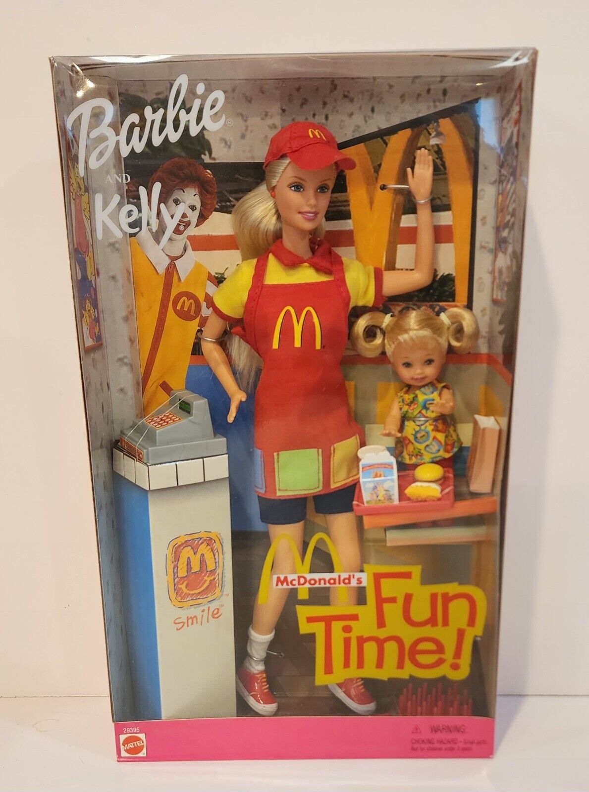Barbie and Kelly McDonald\'s Fun Time Doll Set 2001 Mattel #29395