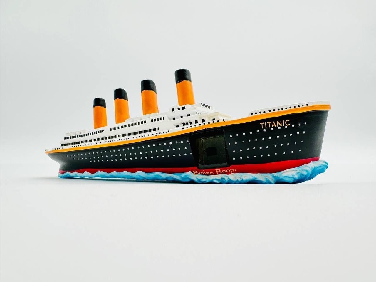 Titanic 3D Ship with Authentic Titanic Coal From the Wreckage