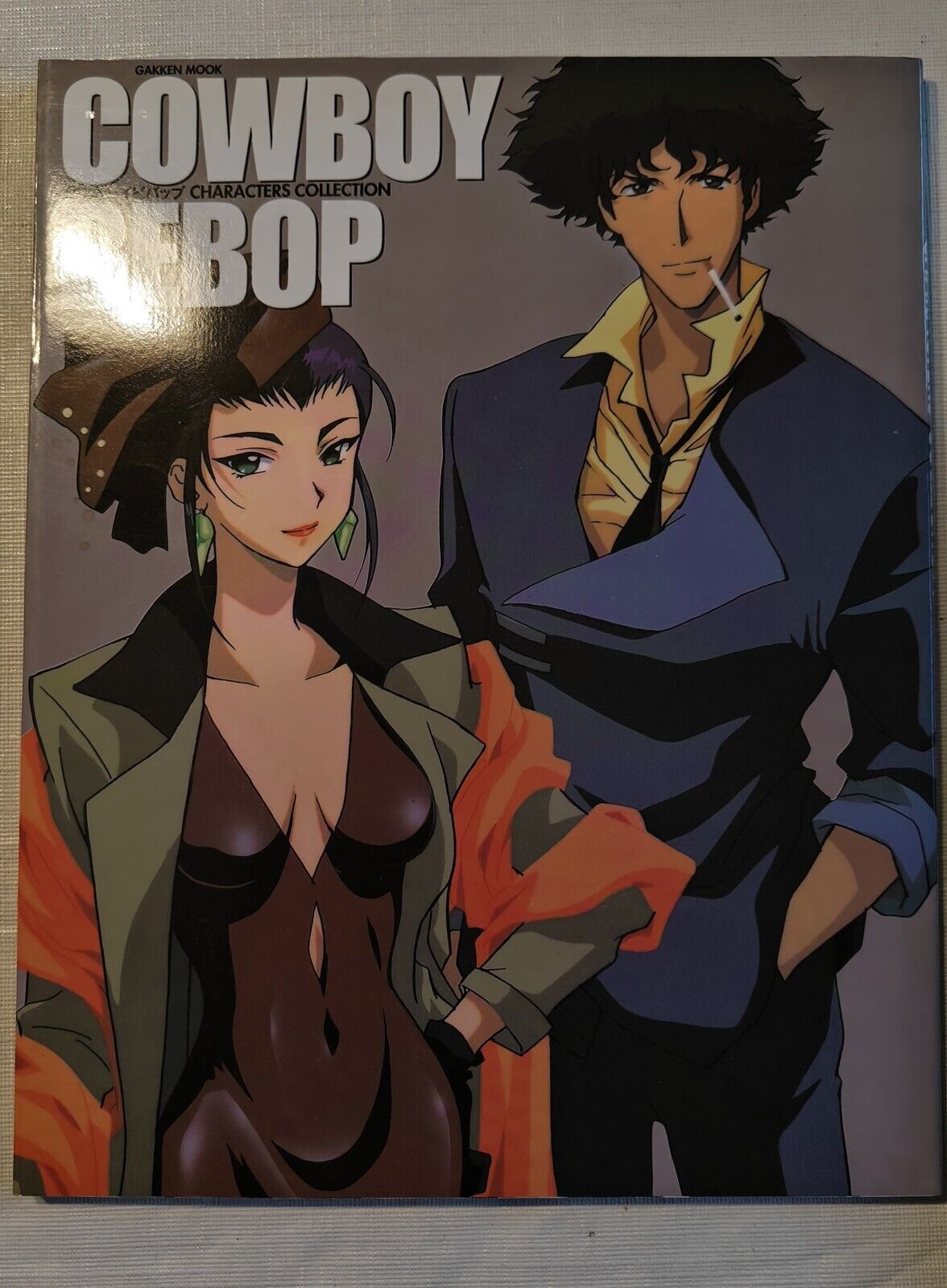 Cowboy Bebop Characters Collection Book Art Poster Anime 1999 Gakken Mook Japan