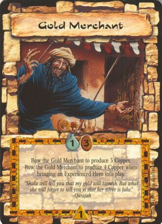 Gold Merchant - The Awakening - Legend of the Burning Sands