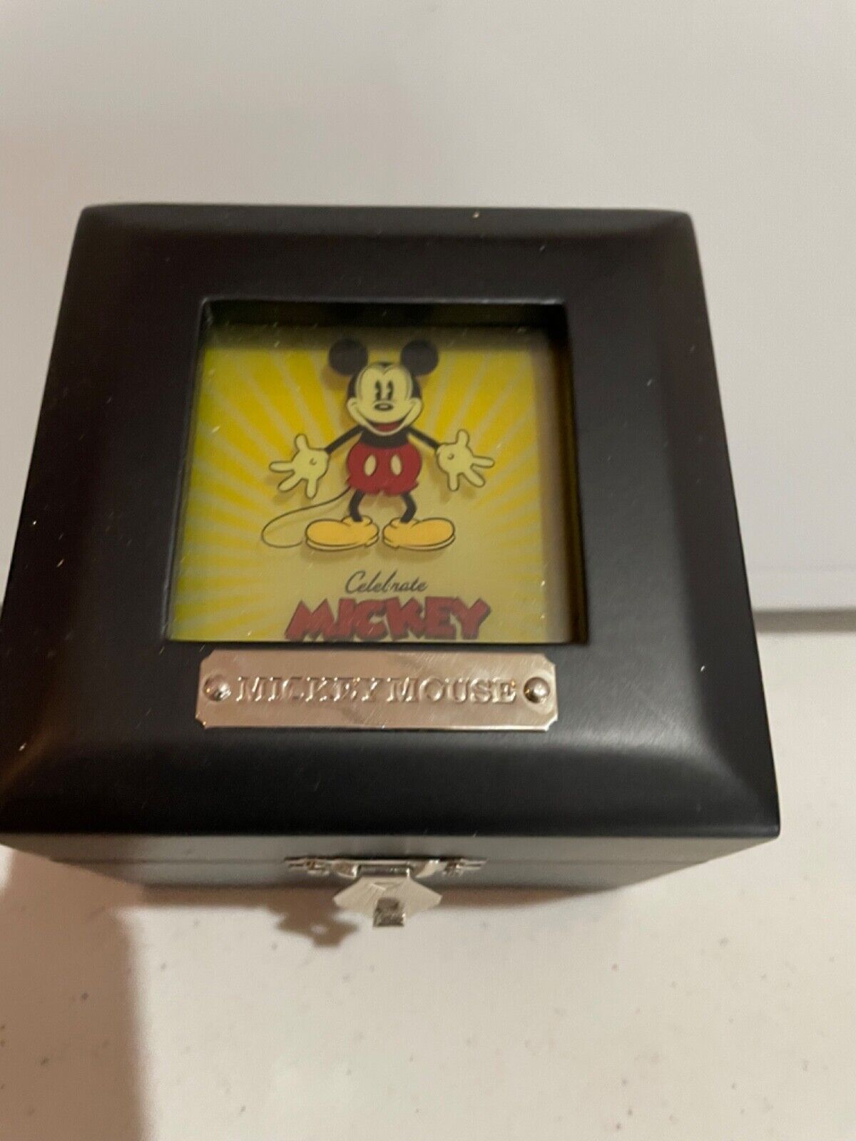 MICKEY MOUSE WATCH LIMITED EDITION /1000 MC1903 SQUARE NEW IN BOX