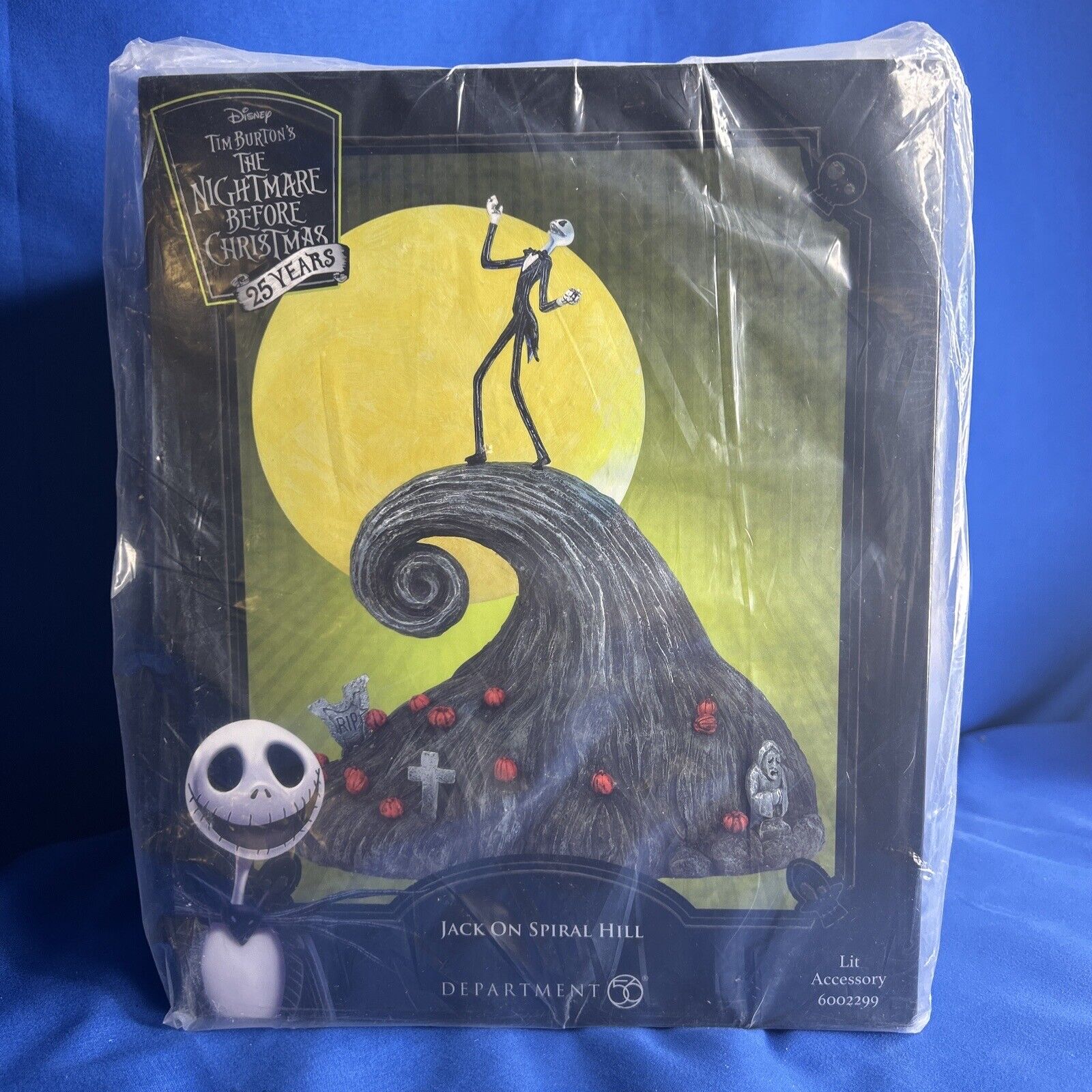 Dept 56 Nightmare Before Christmas JACK ON SPIRAL HILL 6002299 NEW SEALED