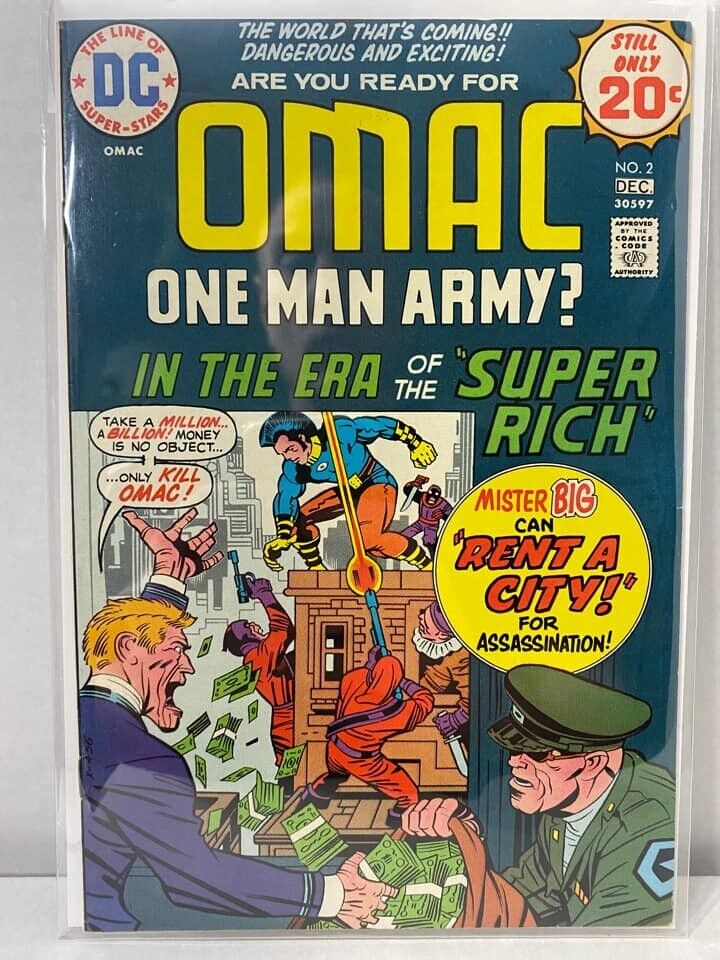 34502: DC Comics OMAC #2 NM Grade