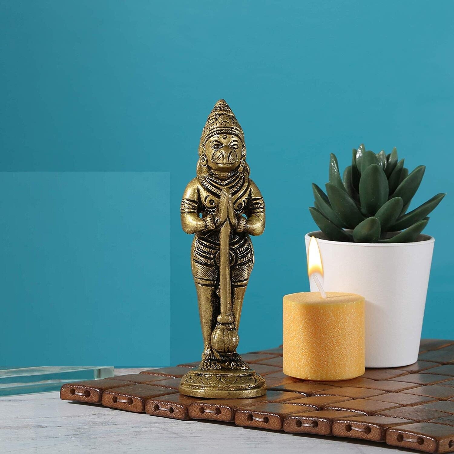 Brass The Humble Hanuman Statue Home Decor