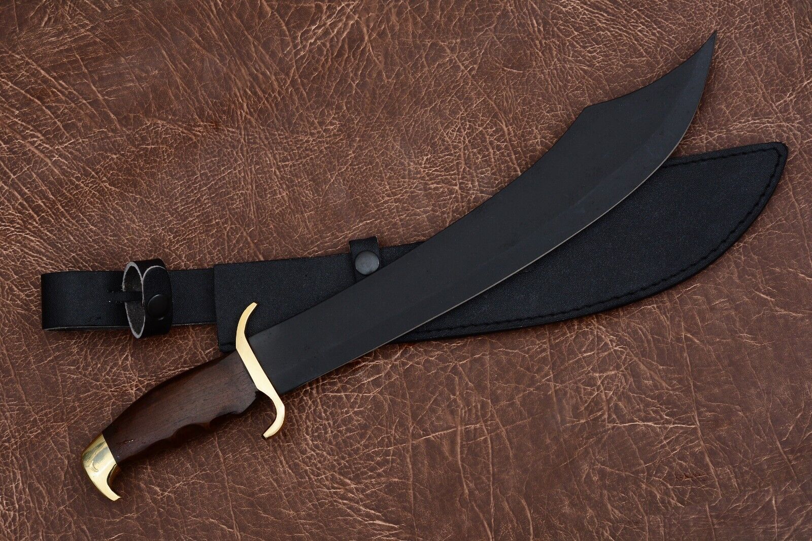 SHARD™ CUSTOM HAND FORGED Carbon Steel Blade Survival Bowie Knife With Sheath