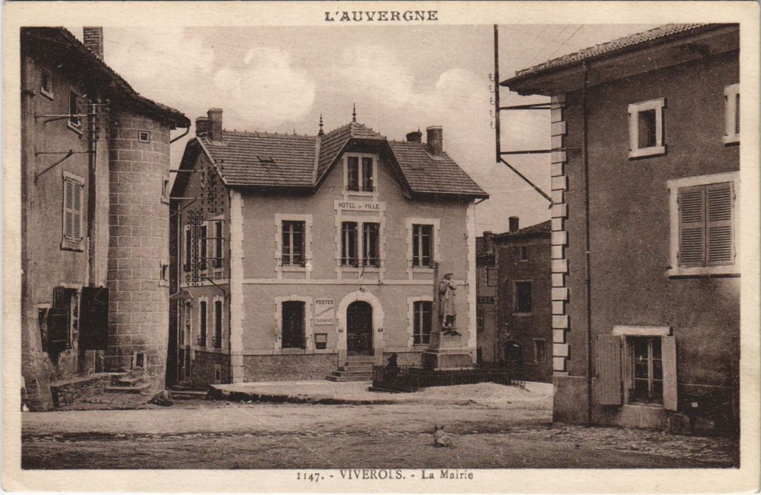 CPA VIVEROLS La Mairie (1254084)