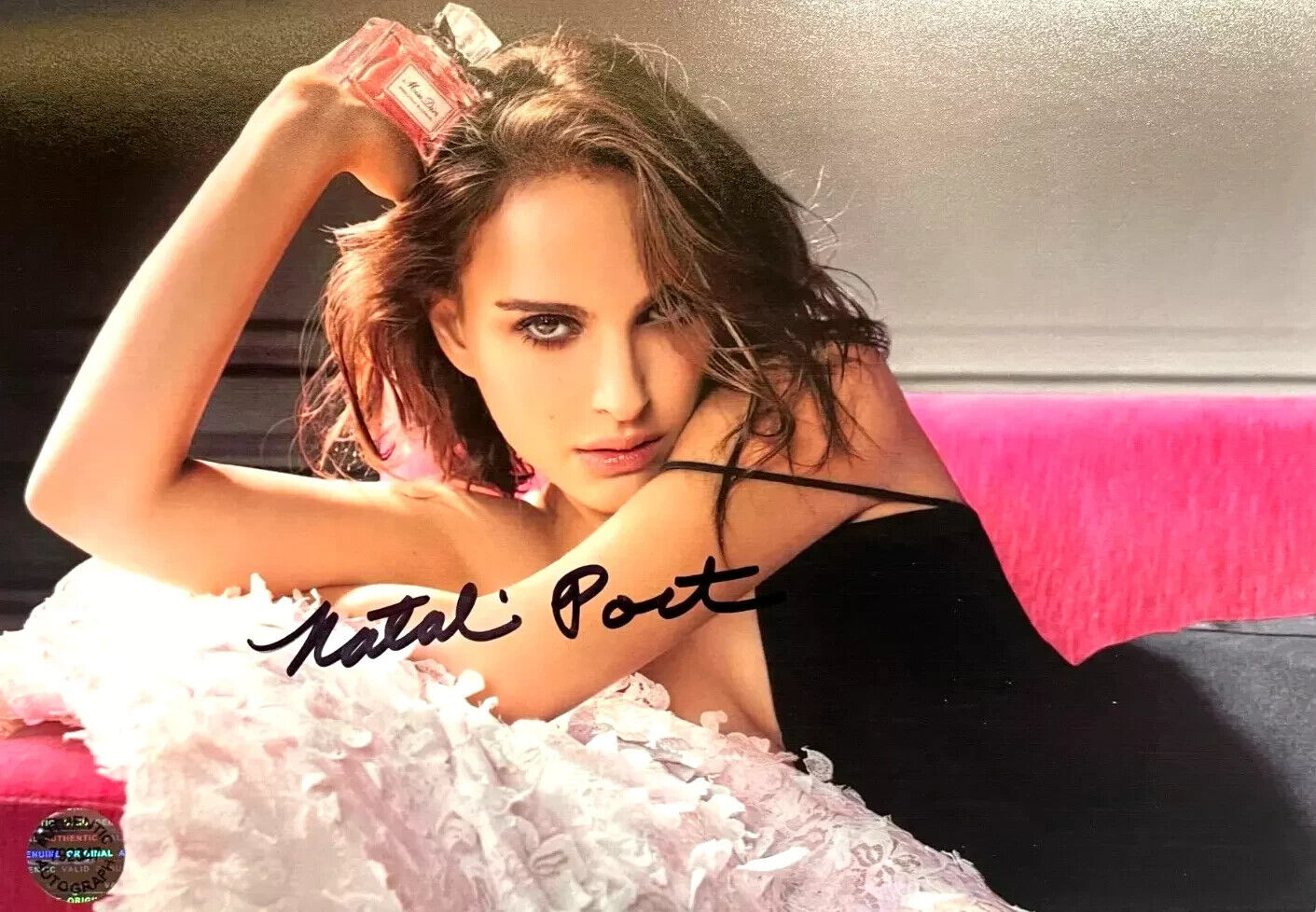 Natalie Portman Hand Signed 7x5 inch Color Photo Autograph Original w/COA
