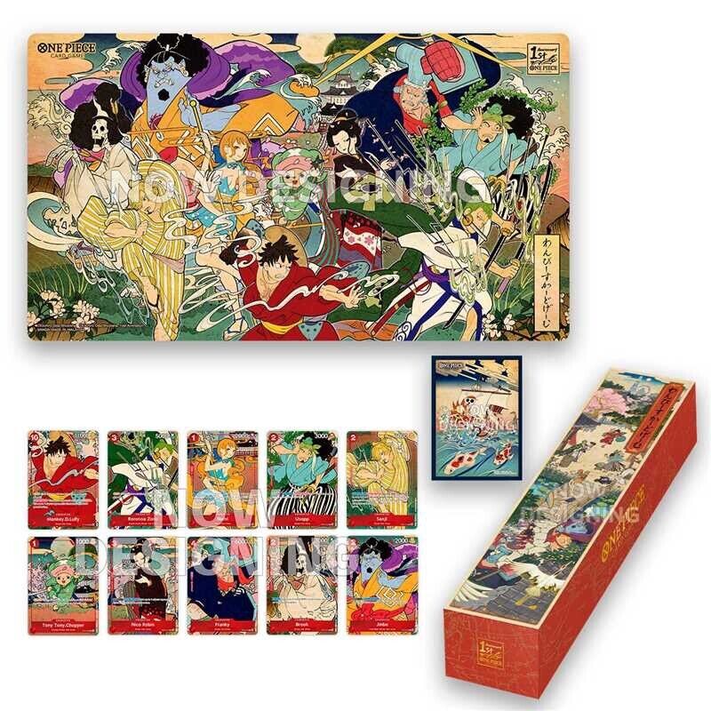 One Piece English Version 1st Anniversary Set Sealed Eng Card Game Box