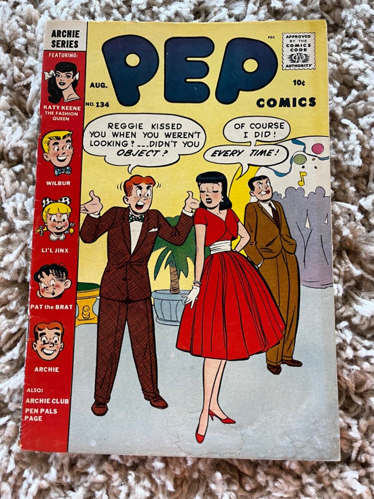 Pep Comics #134 VG/FN 5.0 1959