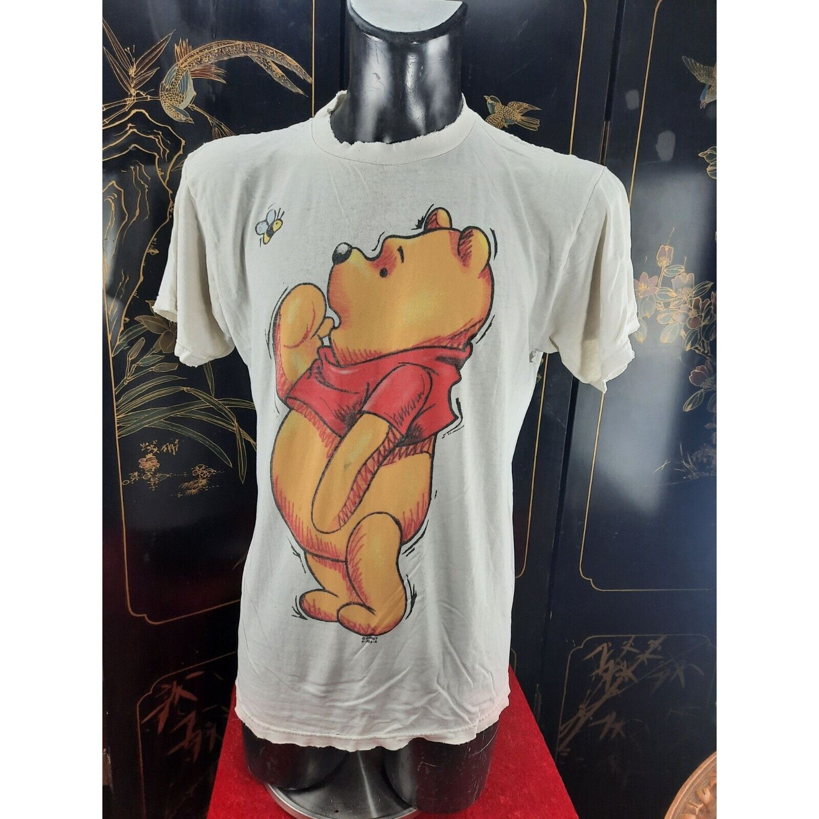 Vintage Disney Winnie The Pooh L Tshirt Jerry Leigh Thrashed