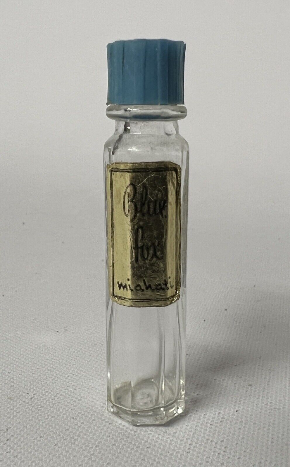Vintage Blue Fox Perfume by Miahati Miniature Tester Bottle - EMPTY