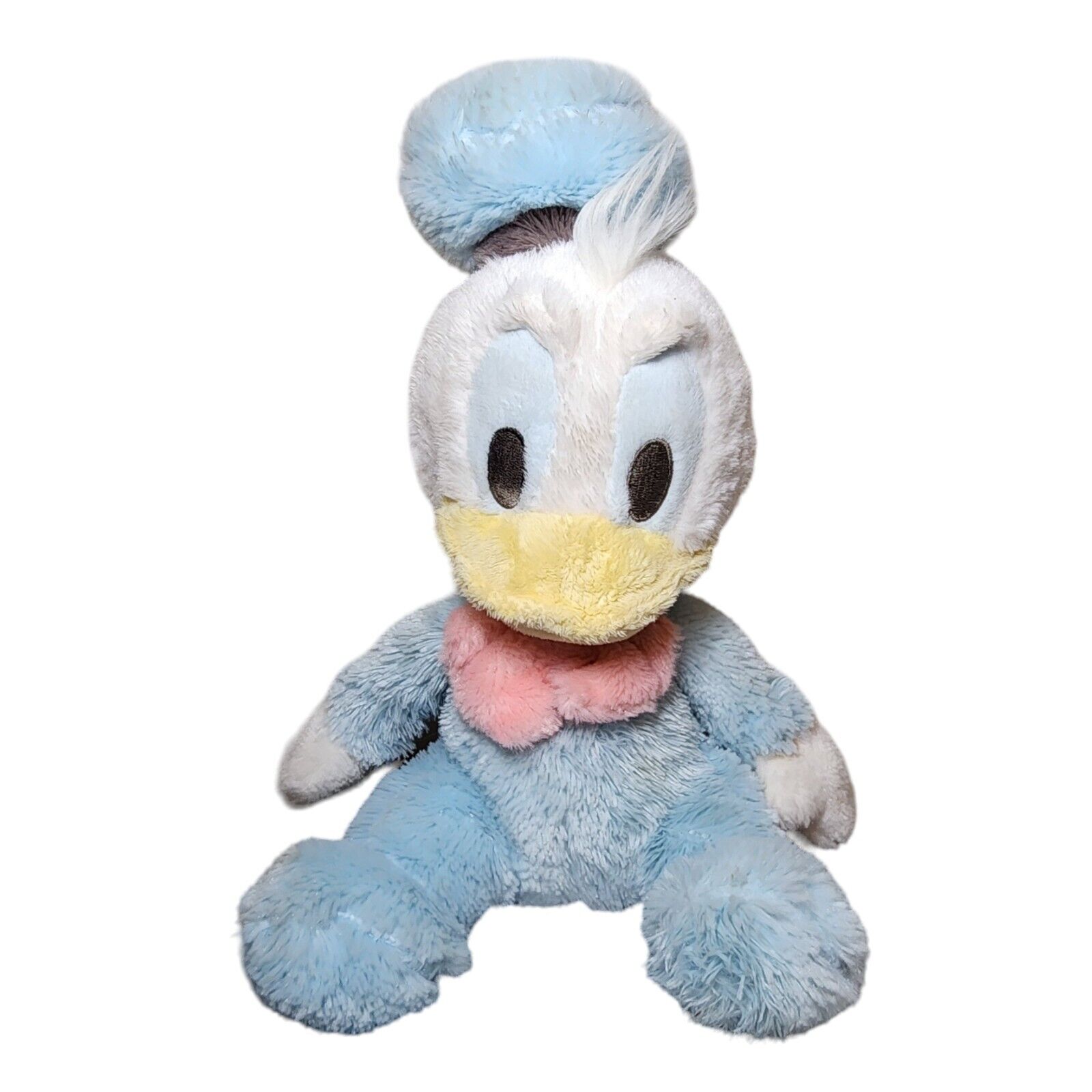 Disney World Parks Baby Donald Duck Plush Chimes Rattle Stuffed Animal 11\