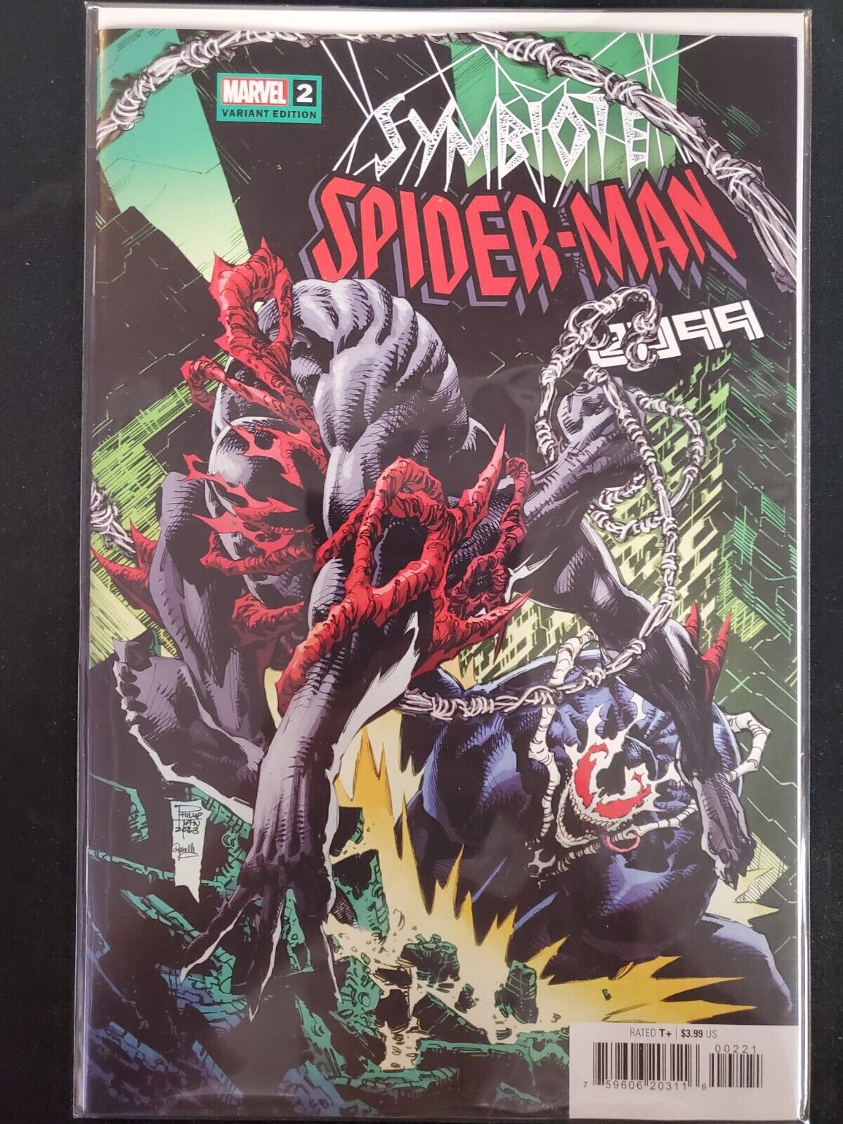 Symbiote Spider-Man 2099 #2 Tan Variant Marvel 2024 VF/NM Comics