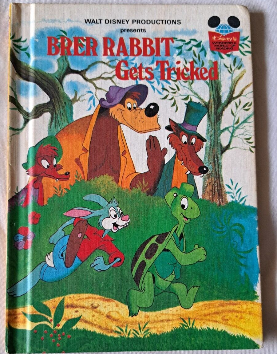 Brer Rabbit Gets Tricked 1981 American First Edition Hardcover Book 3rd Printing