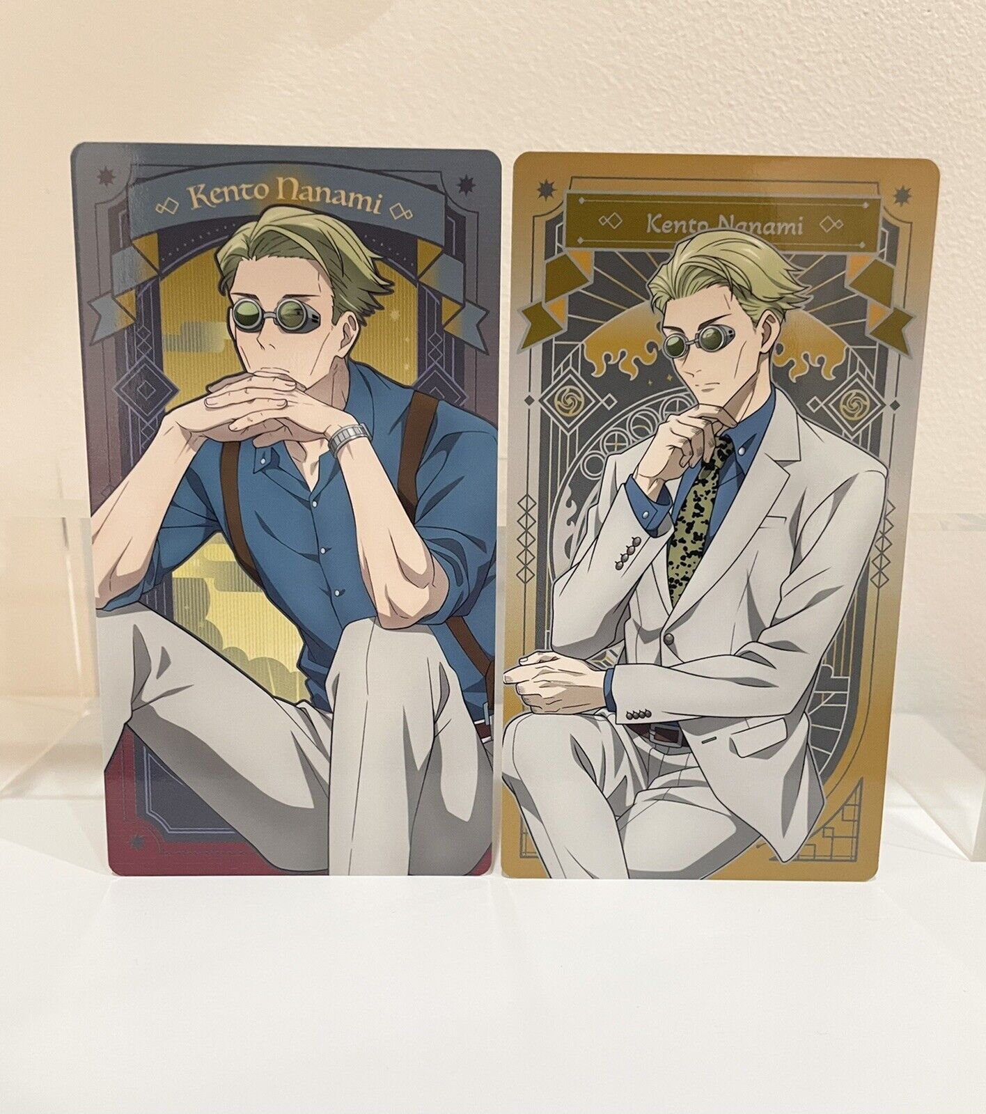 Jujutsu Kaisen Art Card Collection Complete Nanami Kento Set of 2