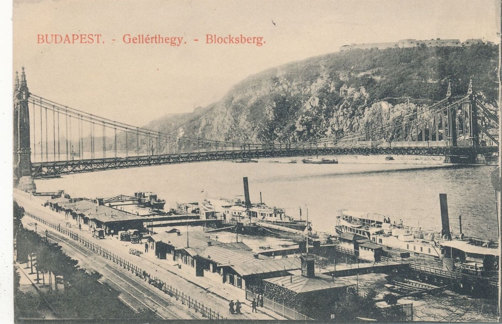 BUDAPEST - Gellerthegy Blocksberg - Hungary Postcard