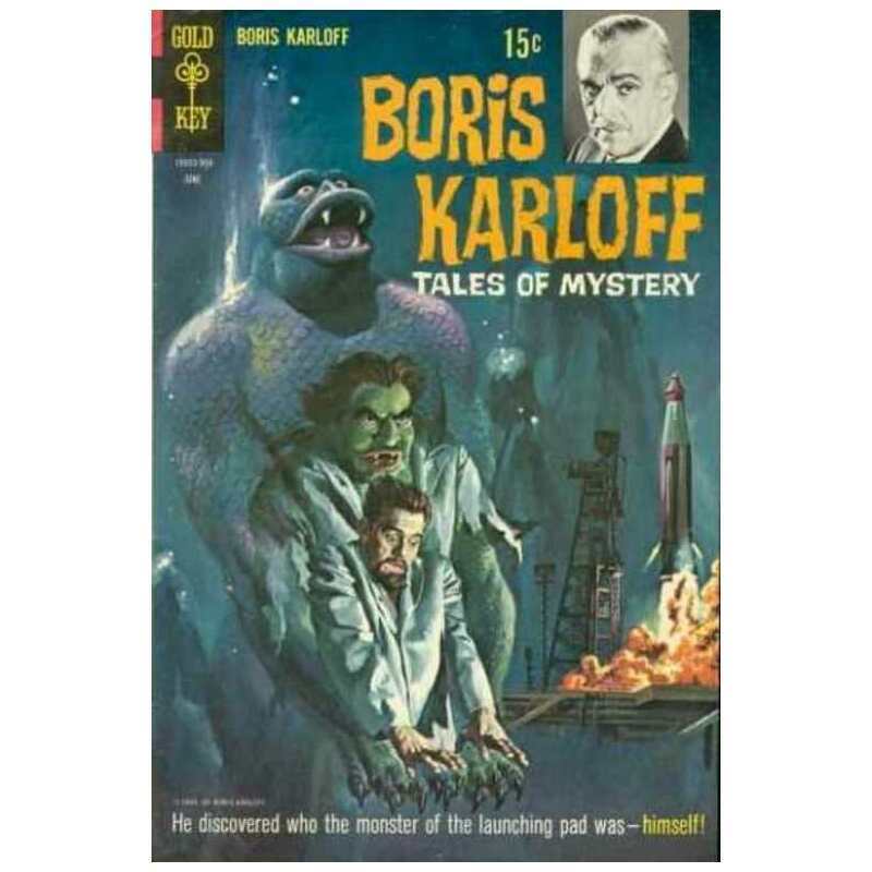 Boris Karloff Tales of Mystery #26 in Fine minus condition. Gold Key comics [l}