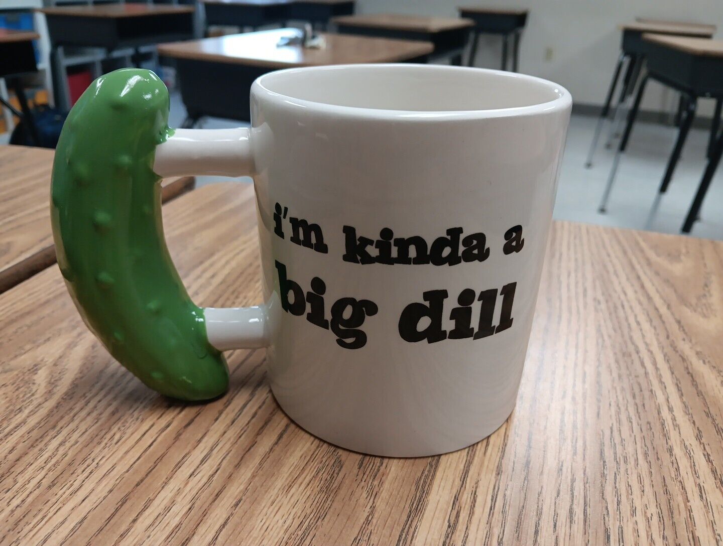Im Kinda a Big Dill Coffee Cup / Fun Coffee Cup/ pickles / Novelty Mug