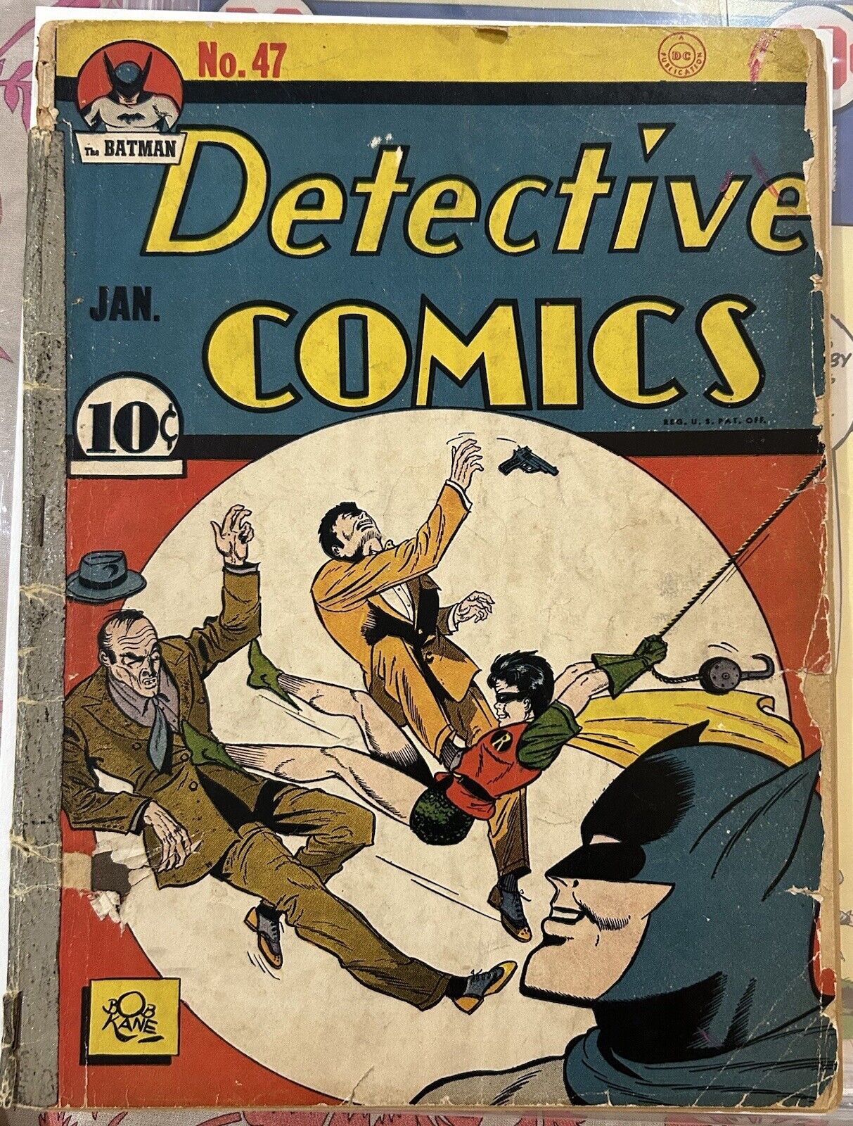 1941 DETECTIVE COMICS #47 BATMAN Low Grade Qualified